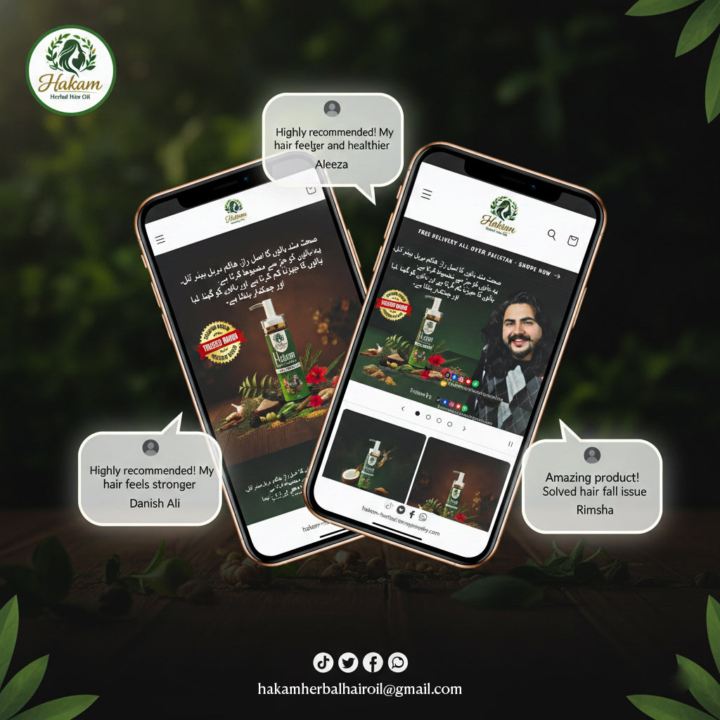 Stop Hair Fall in 7 Days – 100% Herbal Formula 🌿 Stronger Roots | Thicker Hair | Visible Results