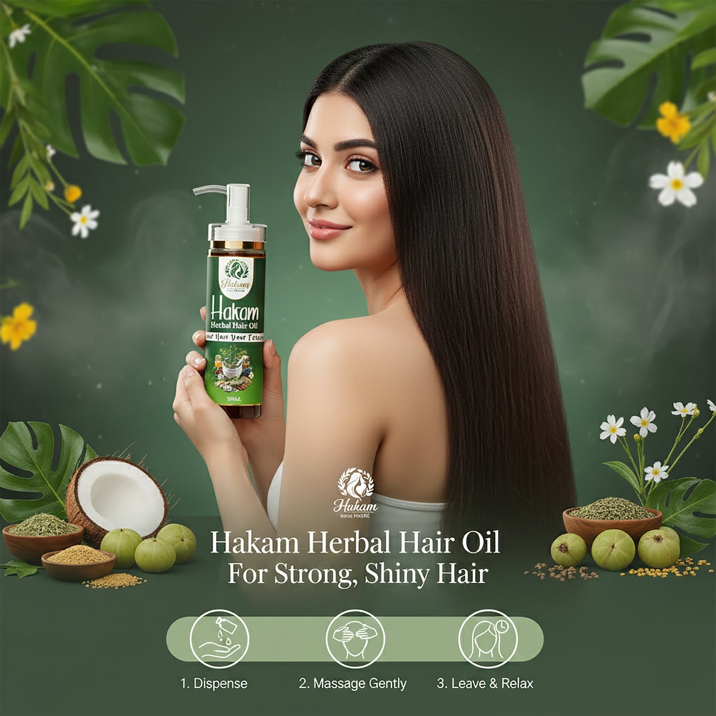 Stop Hair Fall in 7 Days – 100% Herbal Formula 🌿 Stronger Roots | Thicker Hair | Visible Results